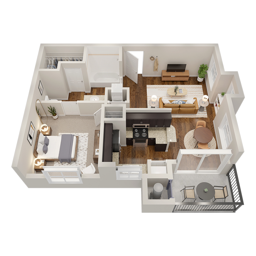 Maplewood A2 floorplan layout