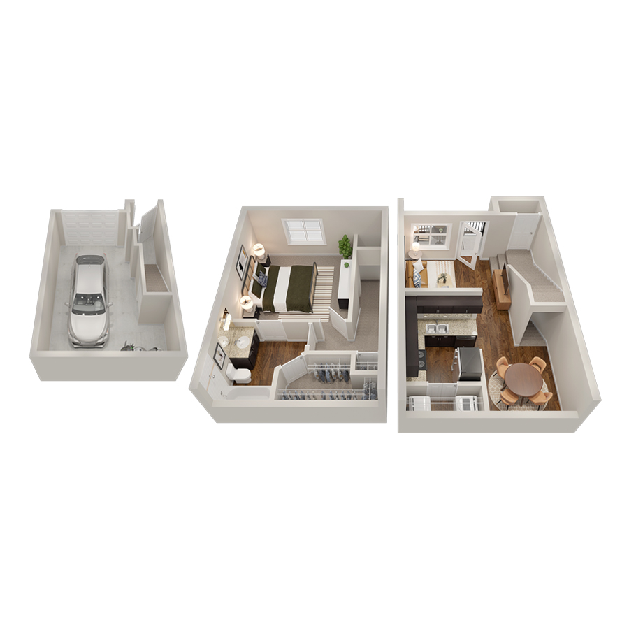 Deerwood A5 floorplan layout