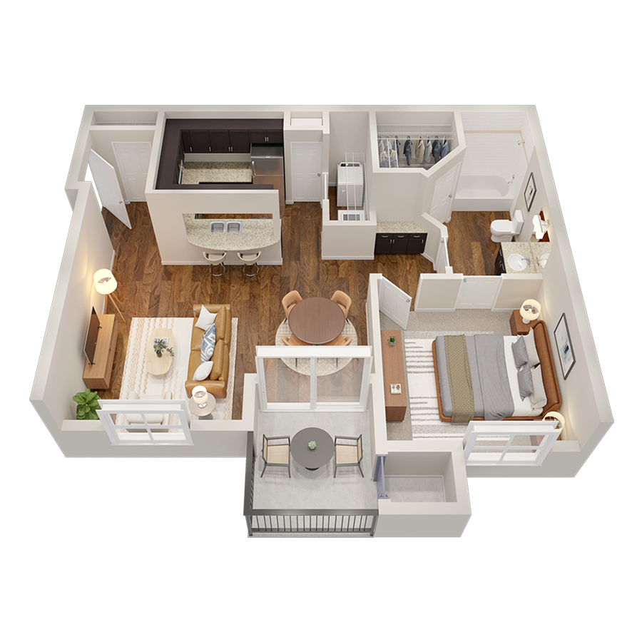 Sprucewood A3 floorplan layout