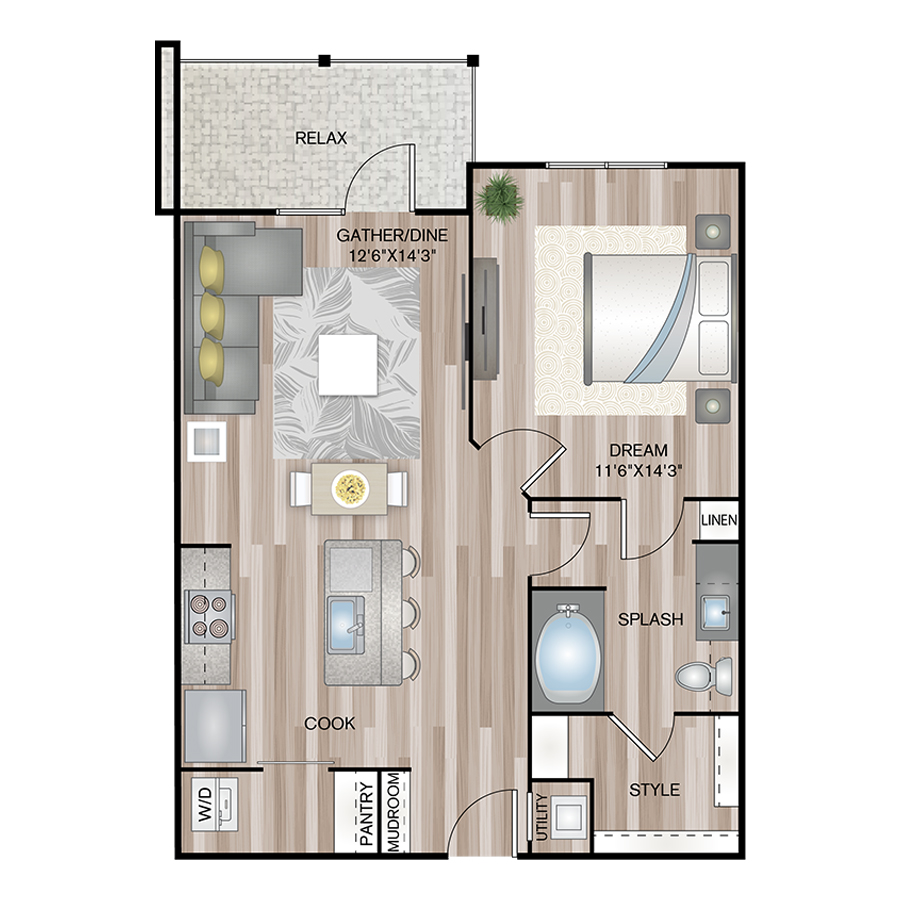A2 floorplan layout