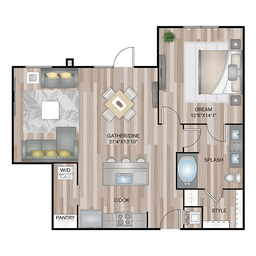A3A floorplan layout