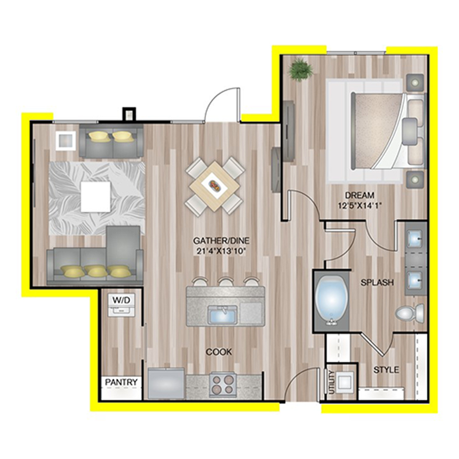 A3AP6 floorplan layout