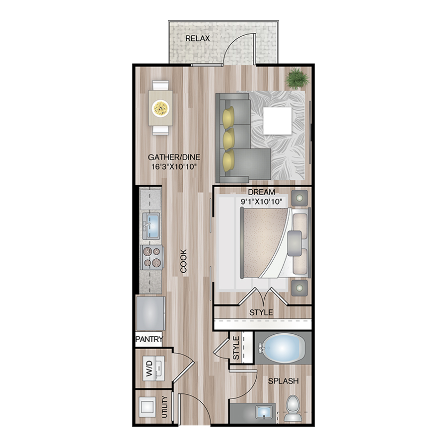 S1 floorplan layout