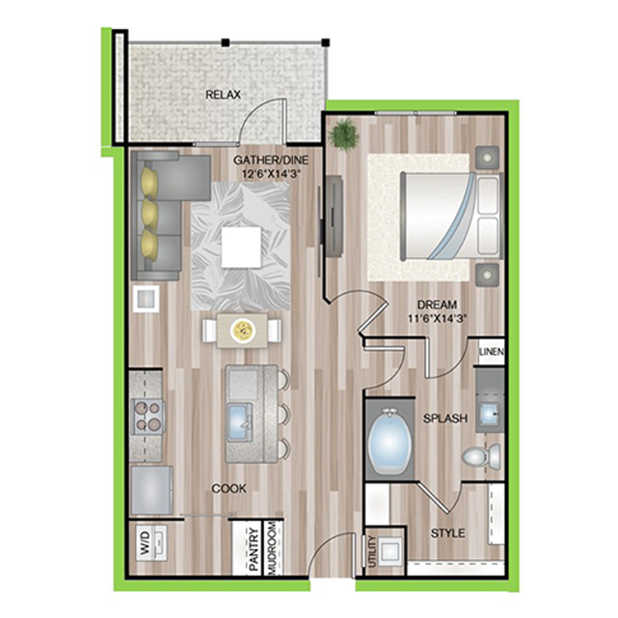 A2P8 floorplan layout