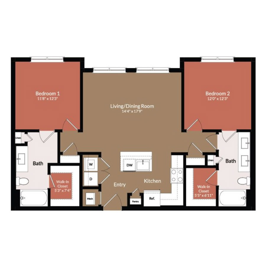 B1 floorplan layout