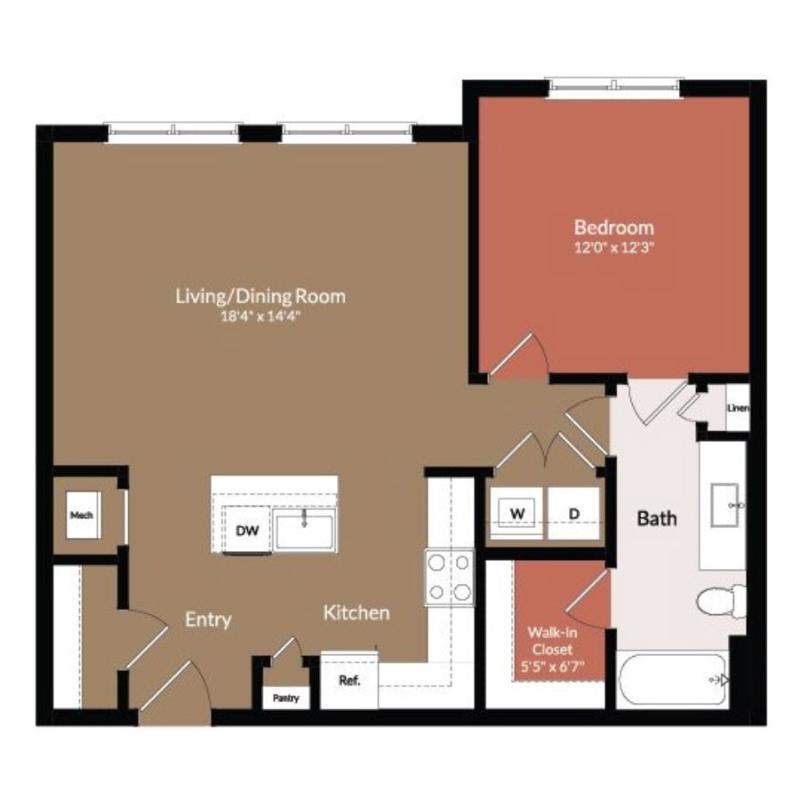 A2 floorplan layout