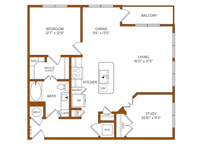 A8 floorplan layout