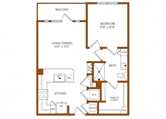 A4 floorplan layout
