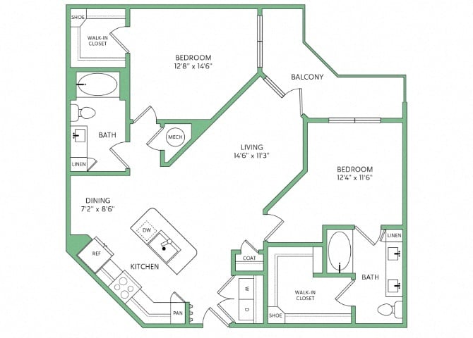 B4A floorplan layout