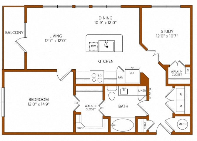 A5 floorplan layout