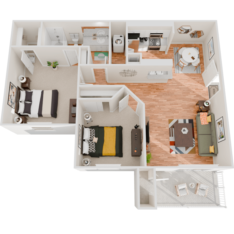 B2 floorplan layout