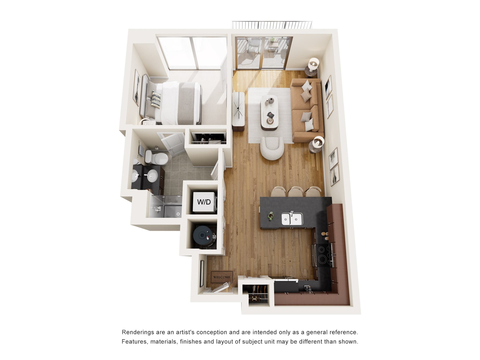 A1 N floorplan layout