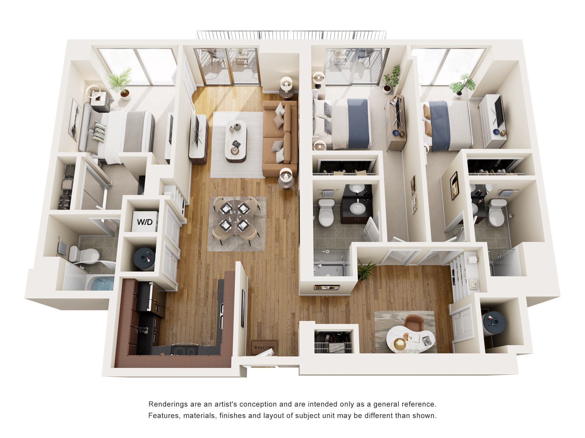C3 N floorplan layout