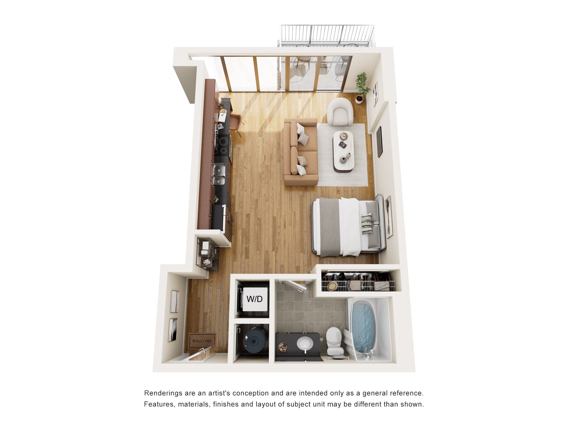S1 N floorplan layout