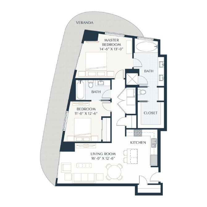 B2 floorplan layout