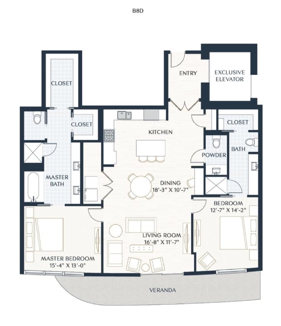 B8.1d floorplan layout
