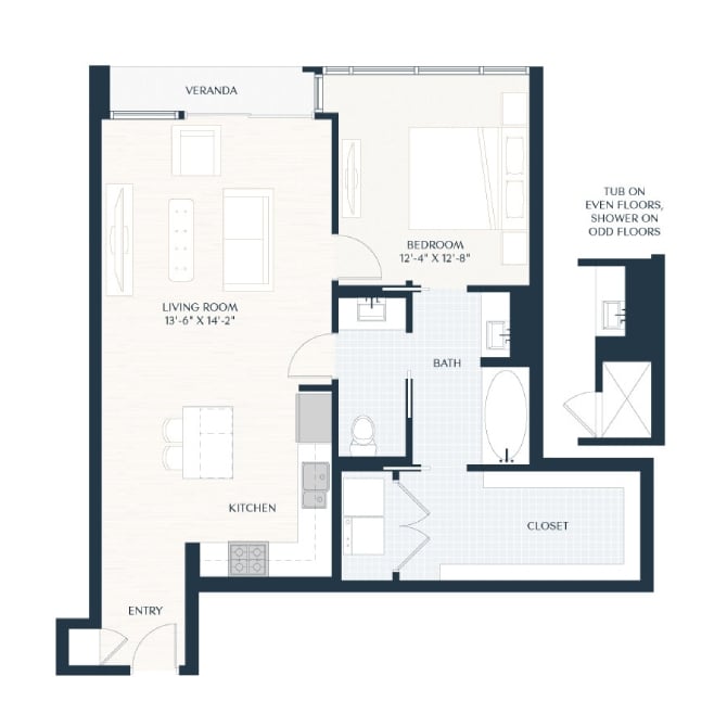 A1 floorplan layout