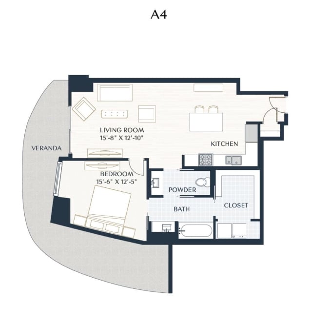 A4 floorplan layout
