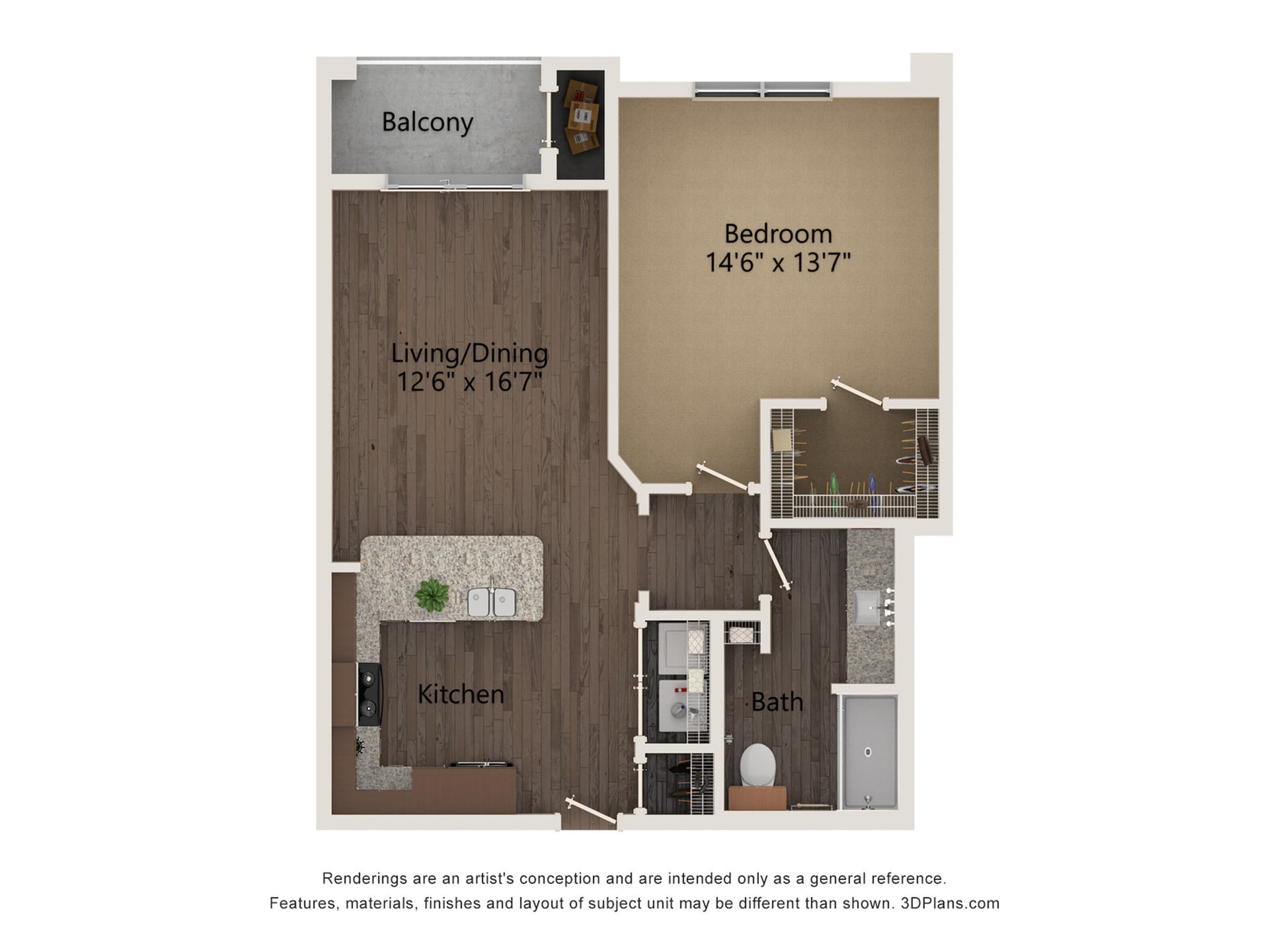 A2 floorplan layout
