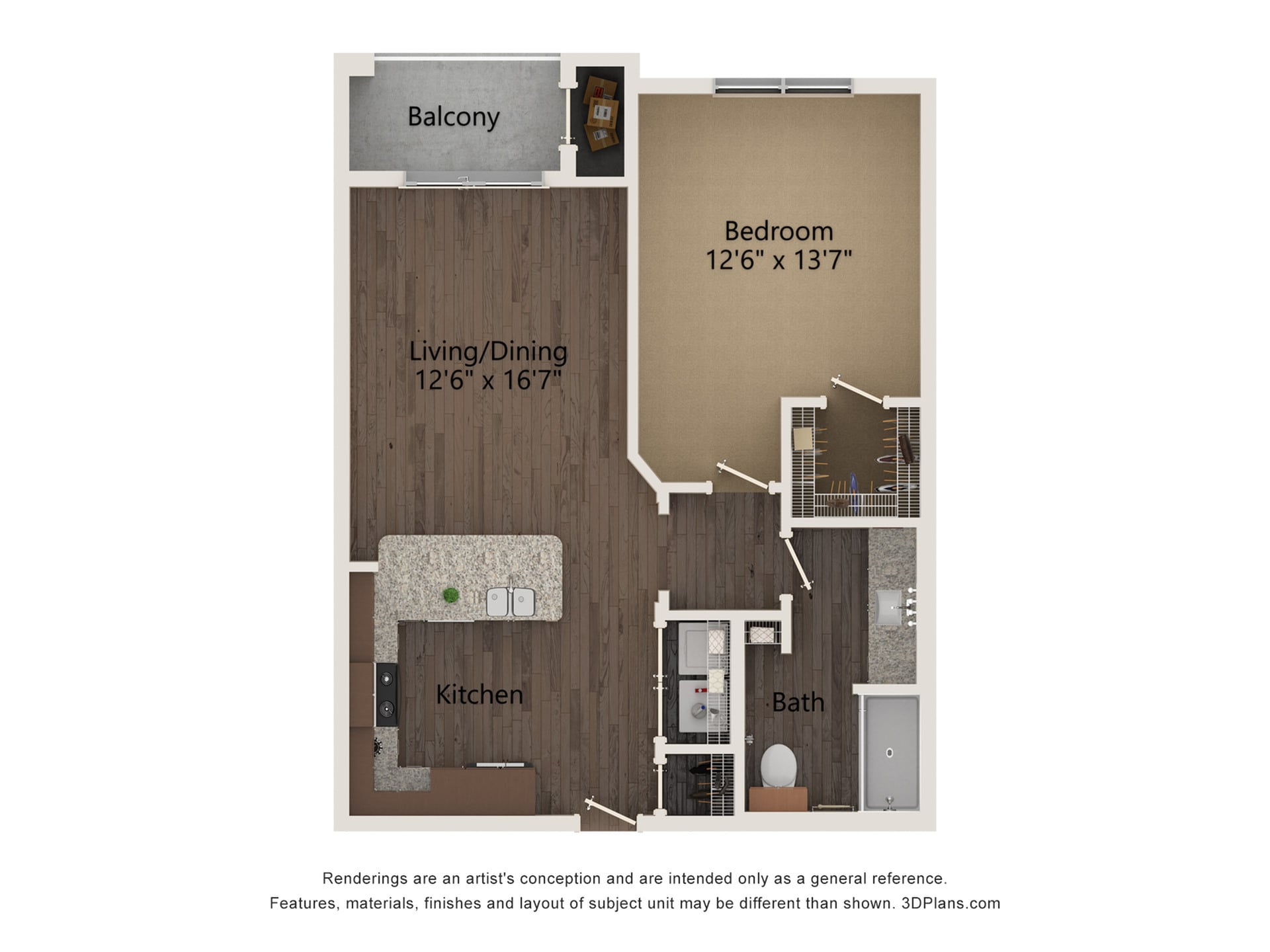A1 floorplan layout