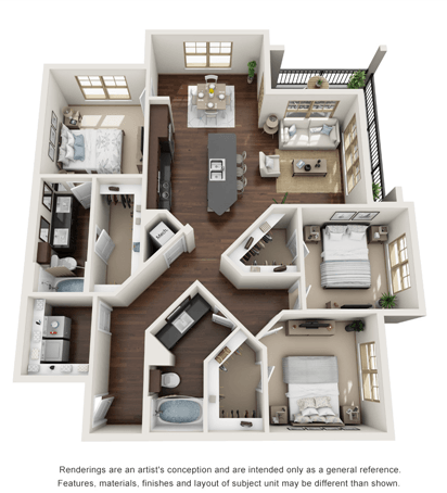 GALVESTON floorplan layout