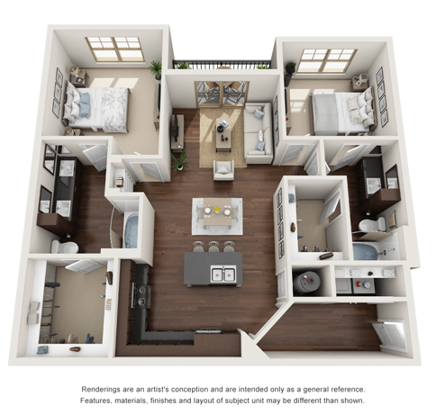 CALDWELL floorplan layout