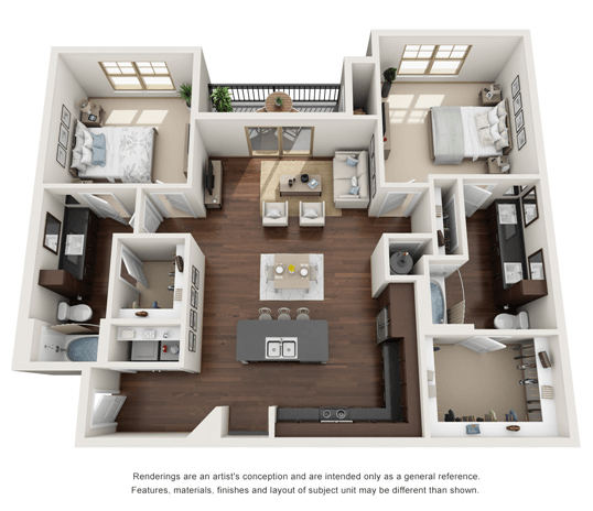 DALLAS floorplan layout