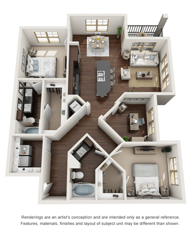 FRESNO floorplan layout