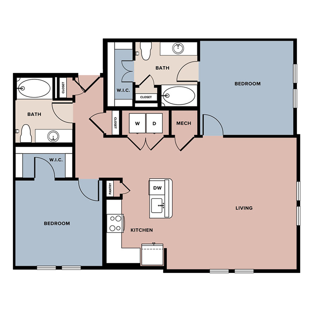 B3 floorplan layout