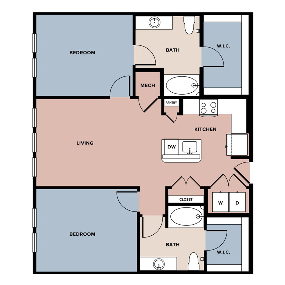B2 floorplan layout