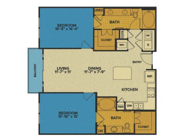 B2 floorplan layout