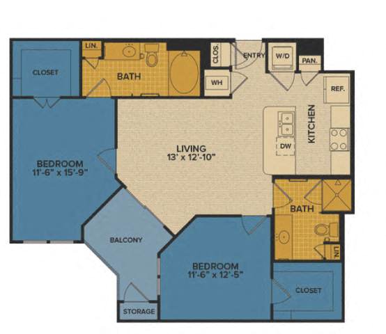 B1 floorplan layout