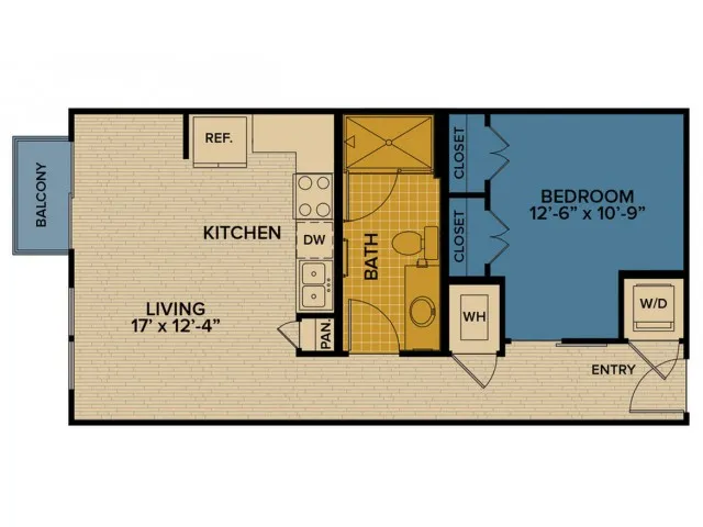 A1 floorplan layout