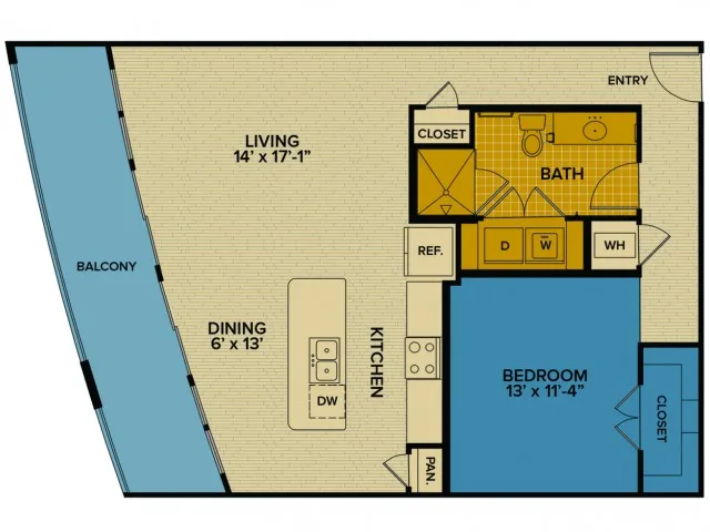 A13 floorplan layout