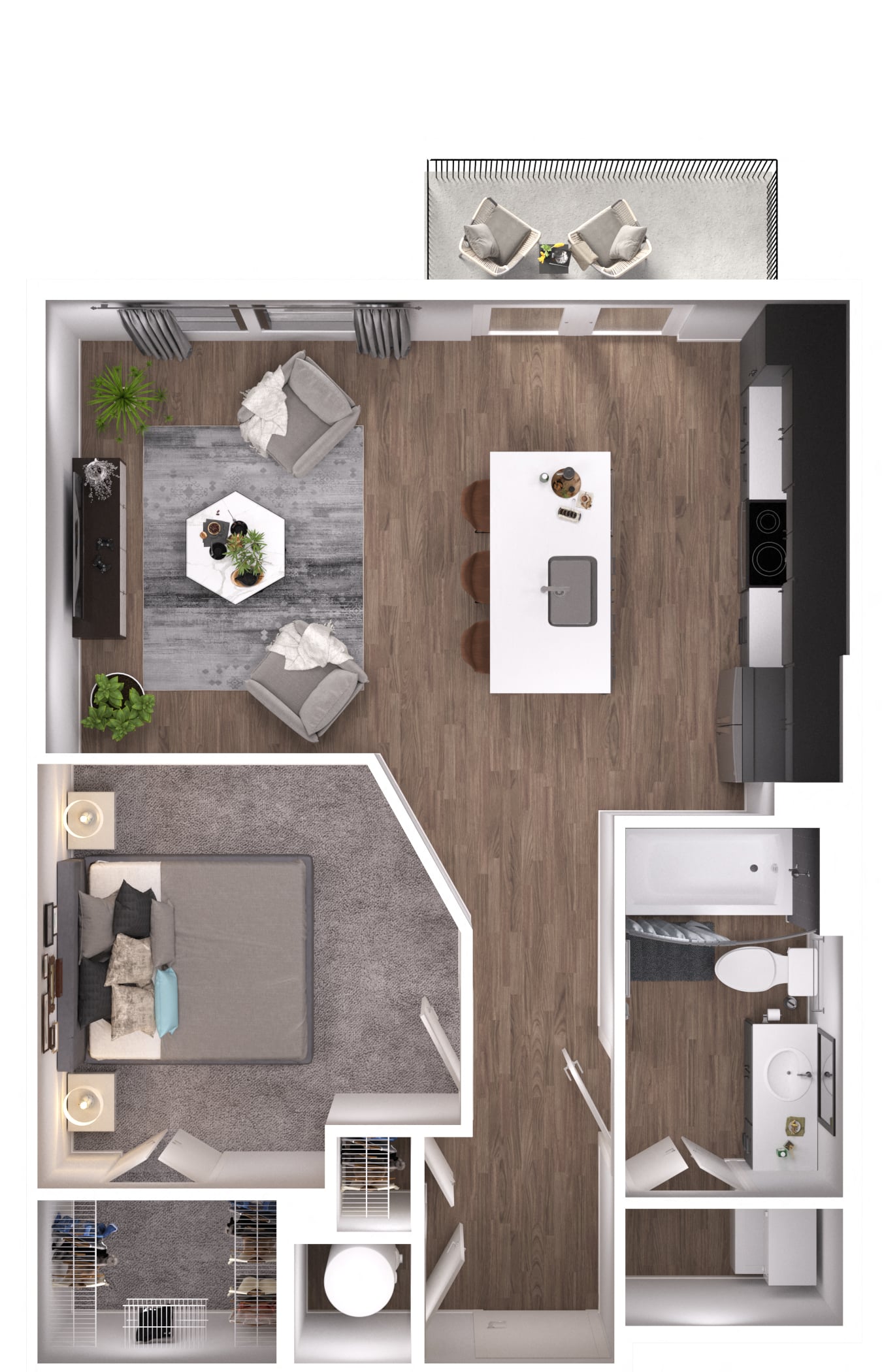 A1p floorplan layout