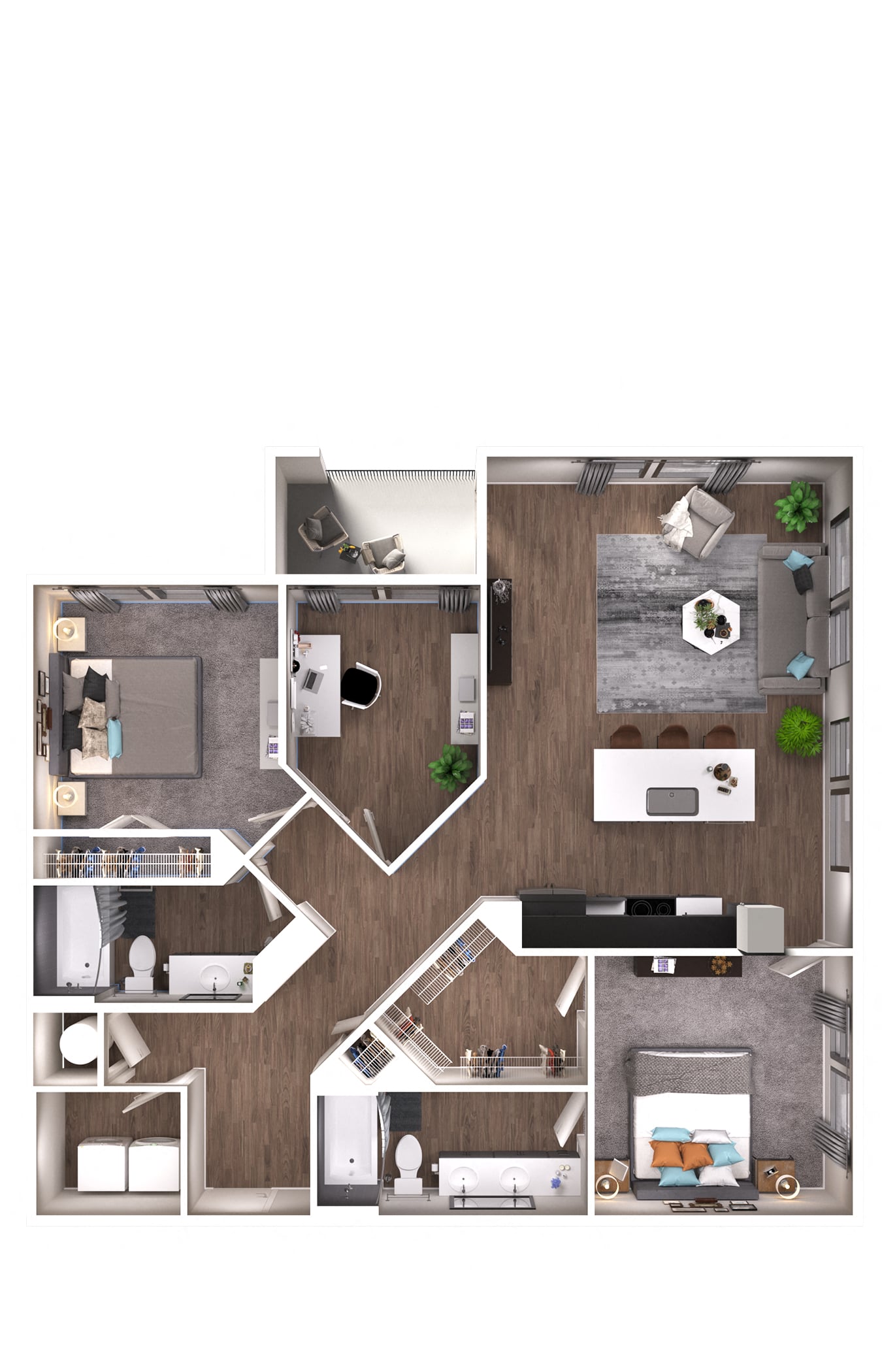 B4D floorplan layout