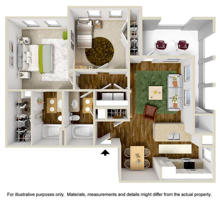 B1 floorplan layout