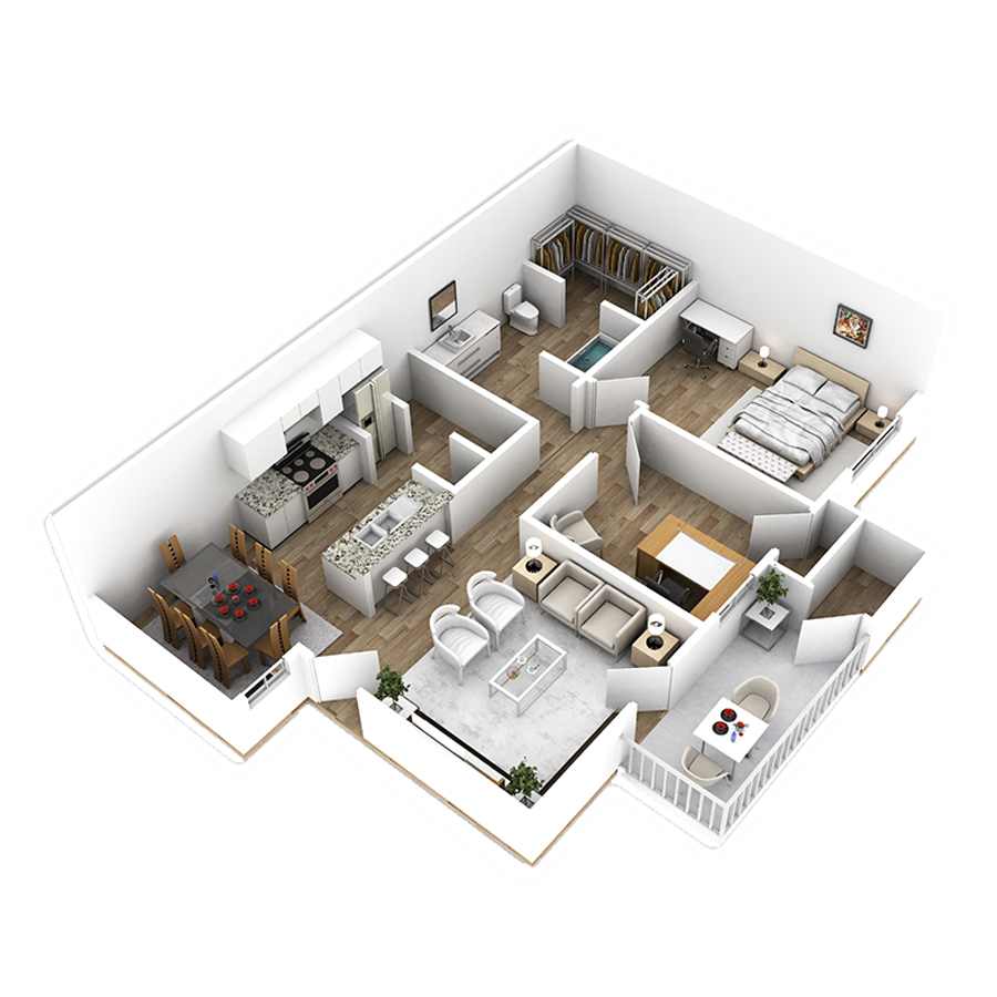 B1 floorplan layout