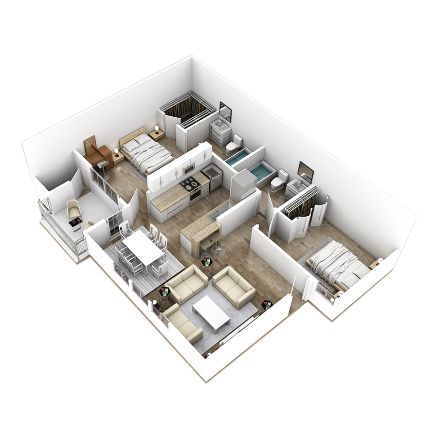 B2 floorplan layout
