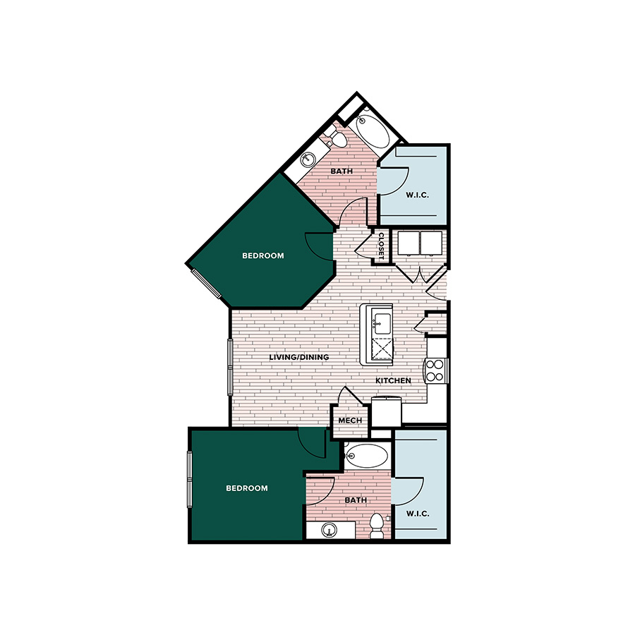 B2 floorplan layout