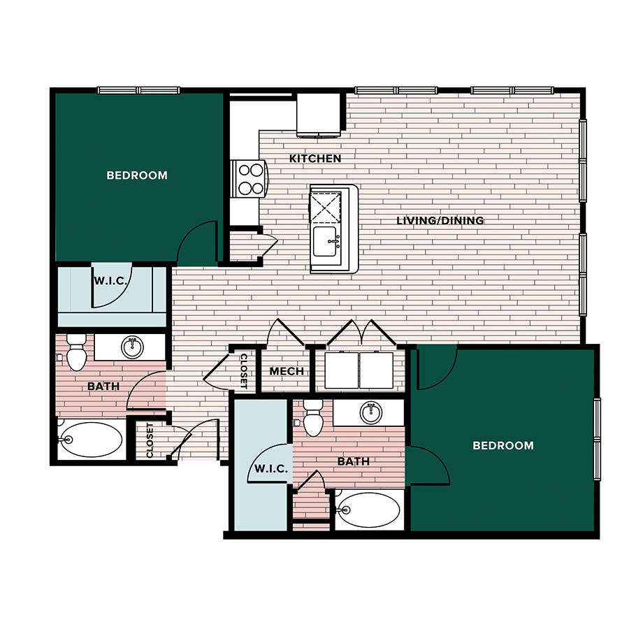 B3 floorplan layout