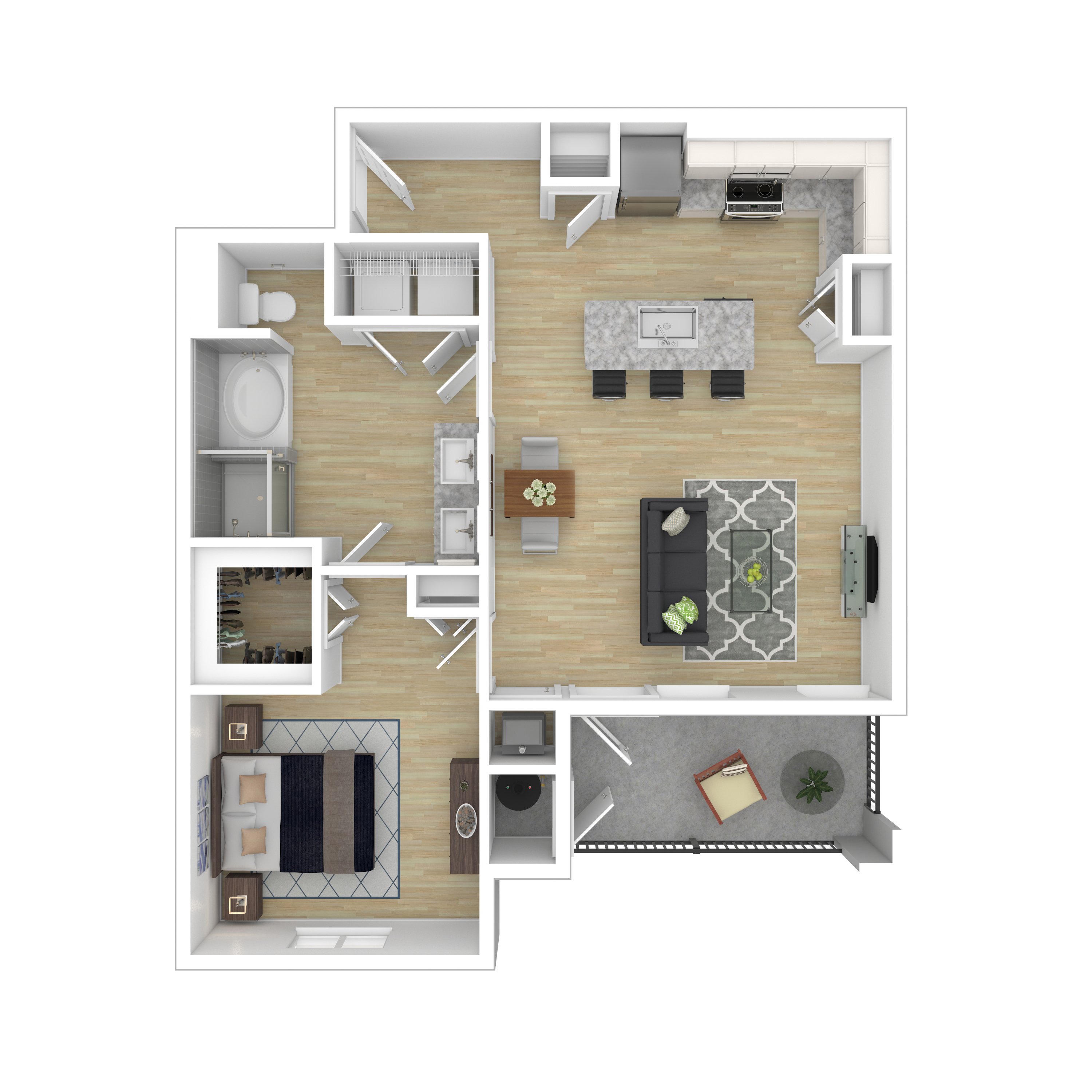 A1G floorplan layout