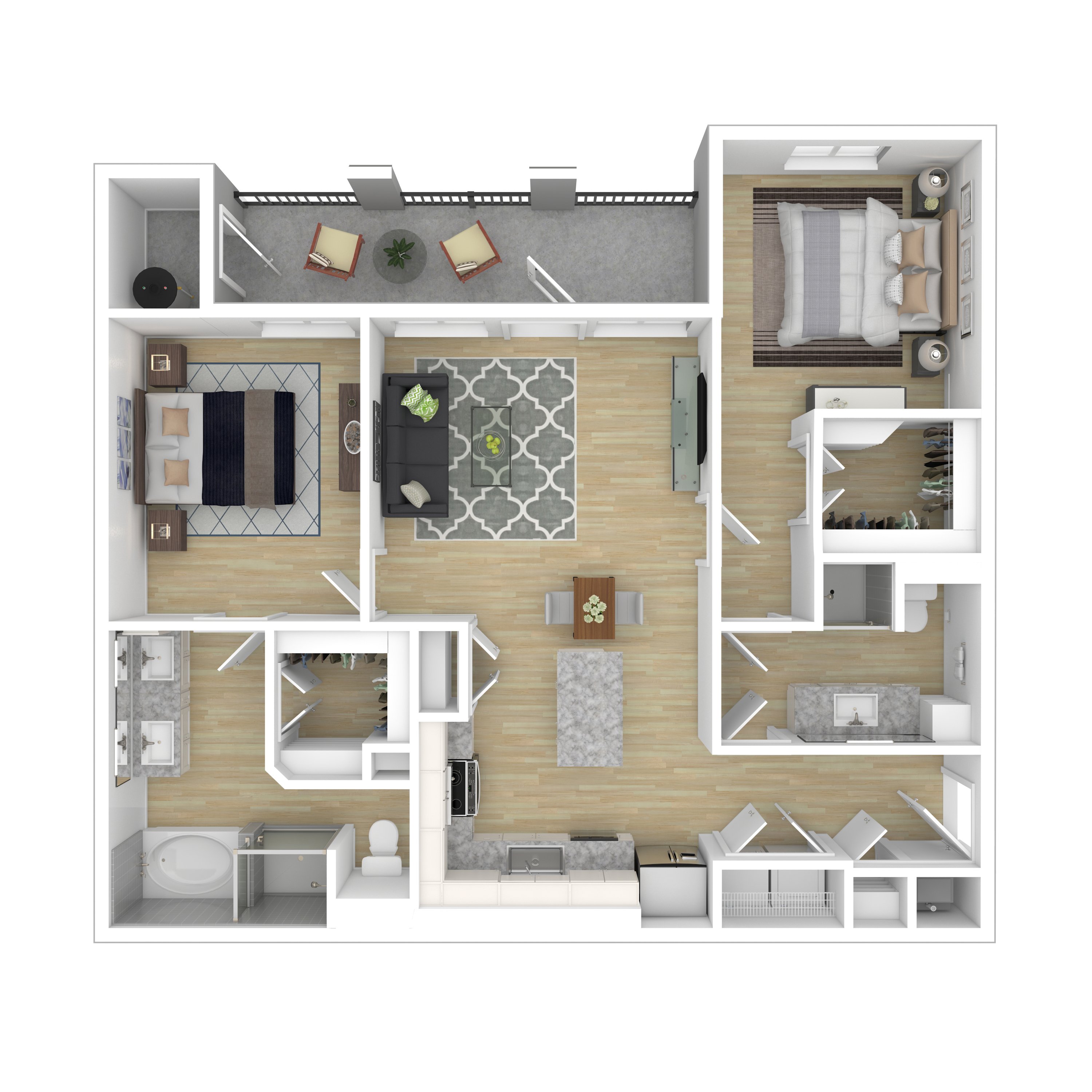 B1 floorplan layout