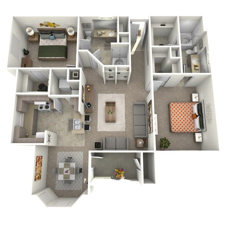Cypress Platinum floorplan layout