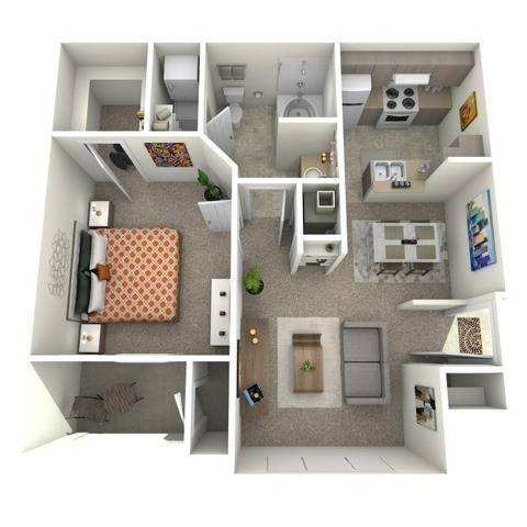 Pine floorplan layout