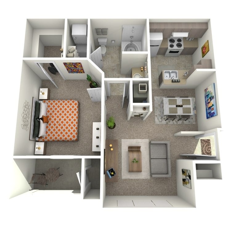 Pine Platinum floorplan layout