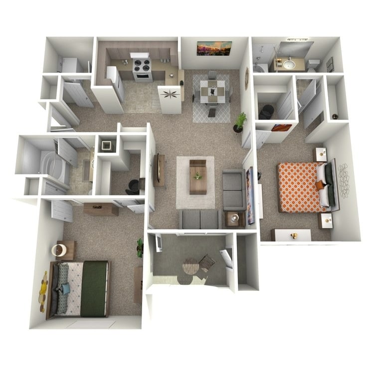 Cedar Platinum floorplan layout