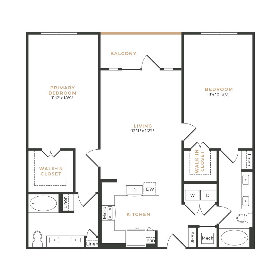 B6 floorplan layout