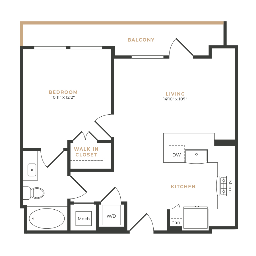 A2 floorplan layout