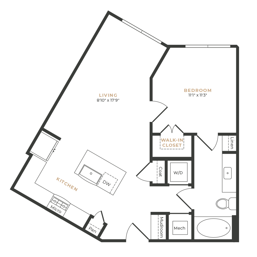 A6 floorplan layout